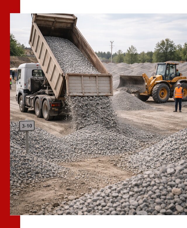 Гранитный щебень фракции 3–10: доставка и продажа в Можге