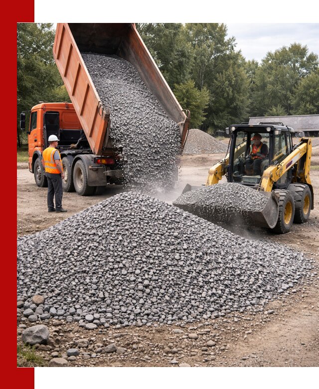 Купить гранитный щебень фракции 5–10 в Можге с доставкой