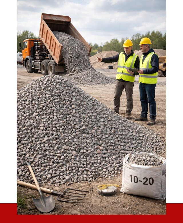 Гранитный щебень фракция 10-20 в Можге от 4254 руб.|ПРОНЕРУДМжг