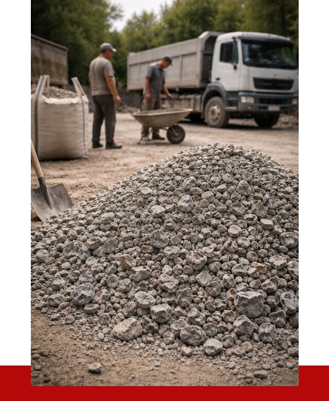 Гранитный щебень фракция 20-40 в Можге от 3241 руб. ПРОНЕРУДМжг