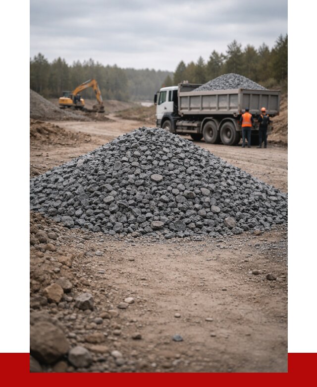 Щебень габбро диабаз фракция 40-70 в Можге от 2228 р-ПРОНЕРУДМжг