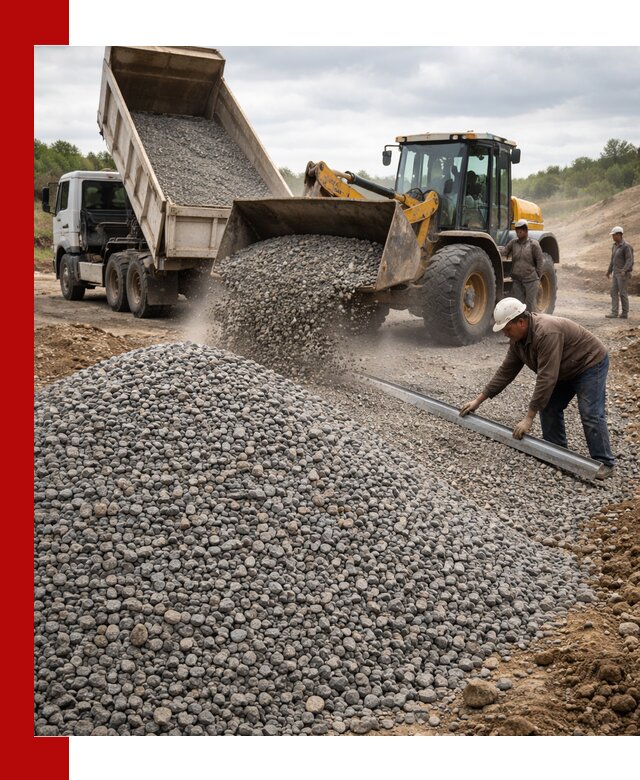 Гравийный щебень фракция 5-20 с доставкой в Можге