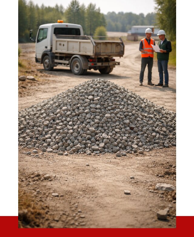 Гравийный щебень фракция 20-40 в Можге от 1215 р. | ПРОНЕРУДМжг