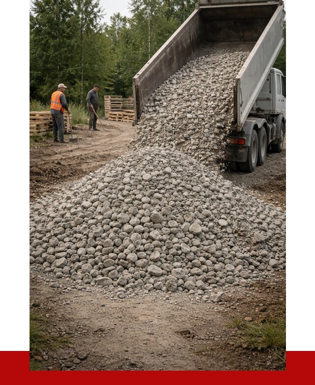 гравийный щебень фракция 70-120 в Можге от 2481 р. ПРОНЕРУДМжг