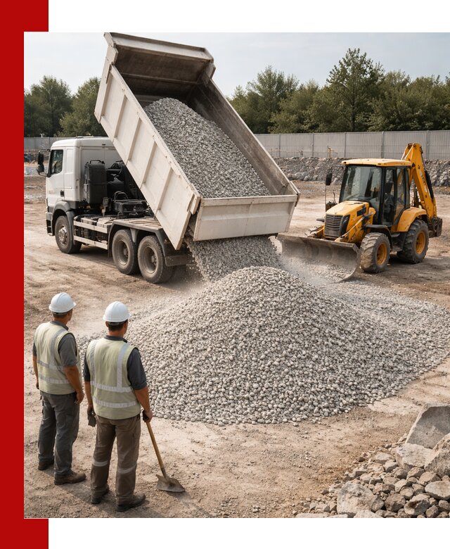 Купить известняковый щебень фракции 5–10 мм с доставкой в Можге