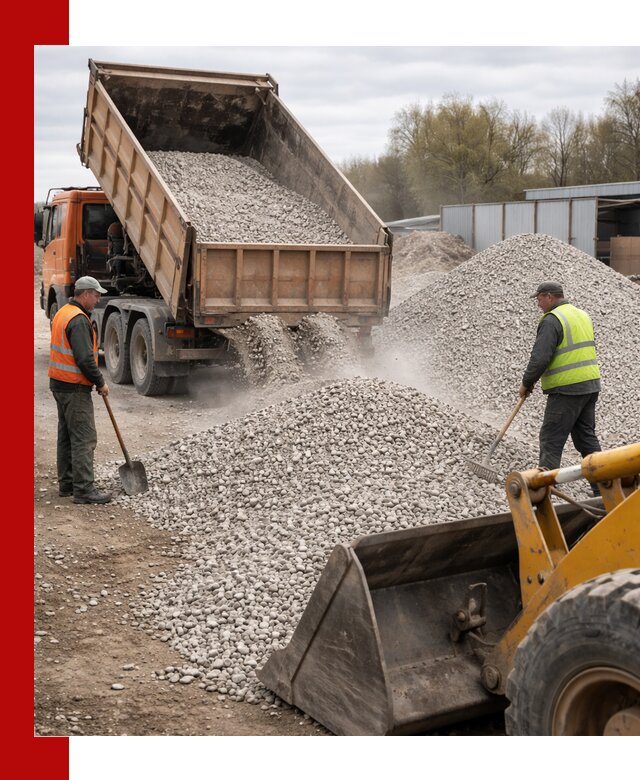 Доломитовый щебень фракции 5-20 с доставкой в Можге