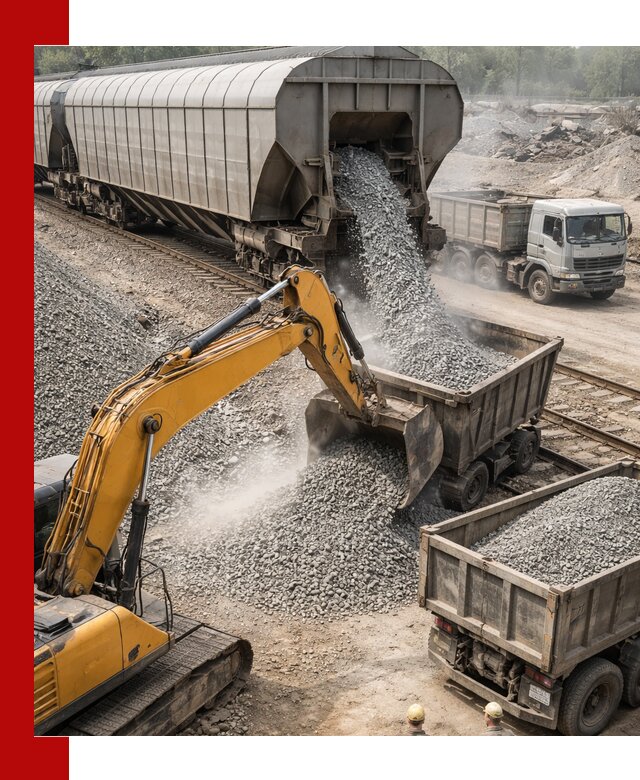 Доставка железнодорожного щебня в Можге крупными партиями быстрого отгруза