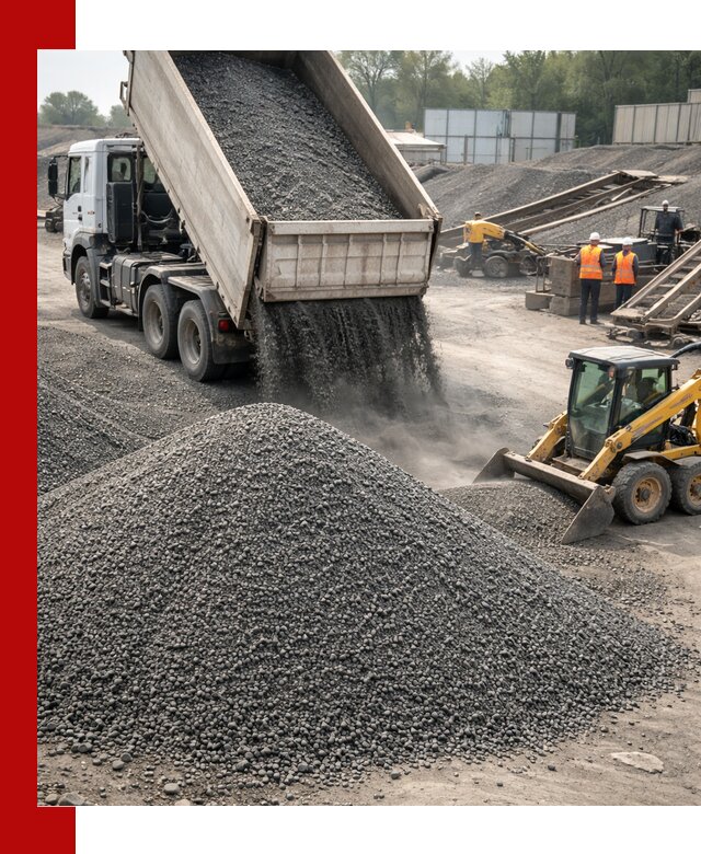 Вторичный щебень фракция 0–5 с доставкой в Можге