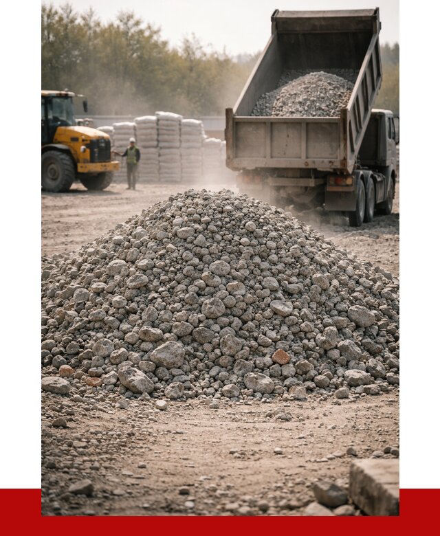 Вторичный щебень фракция 70-150 в Можге от 1418 р. | ПРОНЕРУДМжг