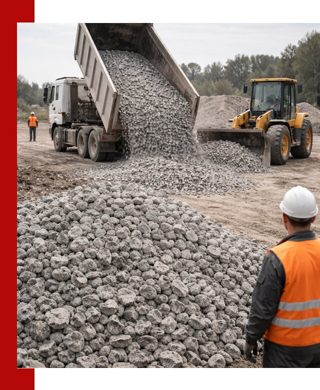 Доставка бетонного щебня фракции 20-40 в Можге