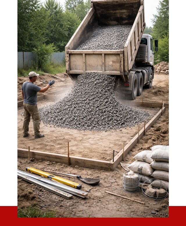 Купить щебень для фундамента в Можге от 4558 р. | ПРОНЕРУДМжг