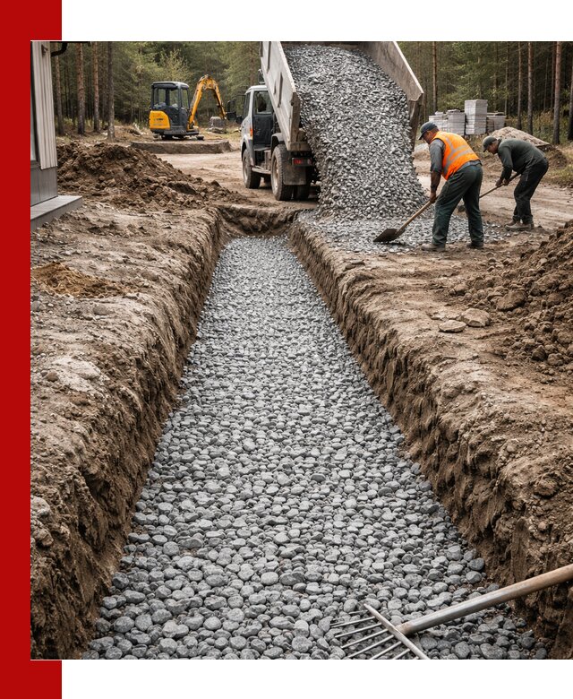 Щебень для дренажа с доставкой в Можге высокого качества