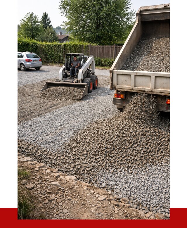 Щебень для парковки в Можге с доставкой от 1215 р.| ПРОНЕРУДМжг