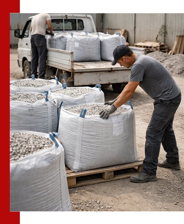 Доставка щебня в мешках по выгодным ценам в Можге
