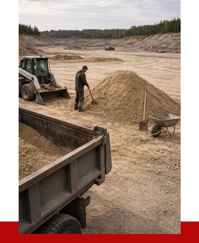 Карьерный песок среднезернистый в Можге, от 2228 р. ПРОНЕРУДМжг