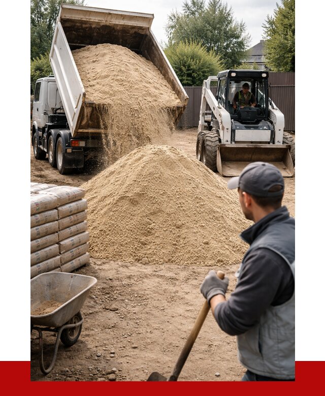 Мытый речной песок с доставкой в Можге от 1469 р. | ПРОНЕРУДМжг