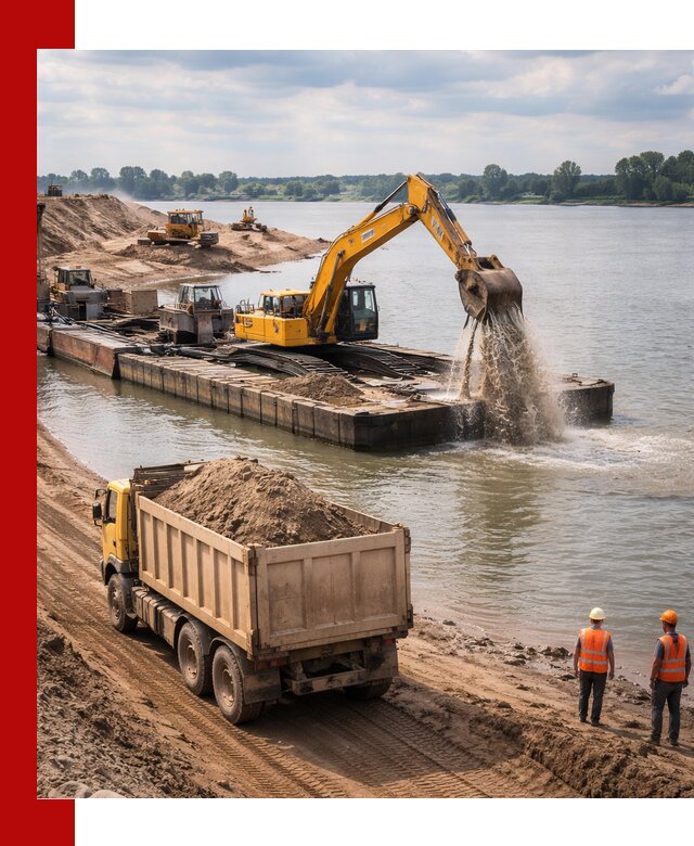 Намывной песок с доставкой в Можге оптом и в розницу