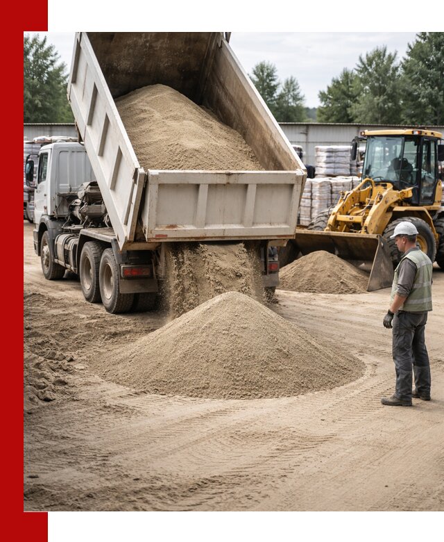 Поставка и доставка песка для бетона в Можге