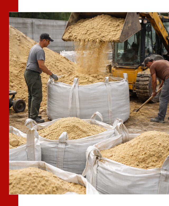 Поставка качественного песка для кладки в Можге