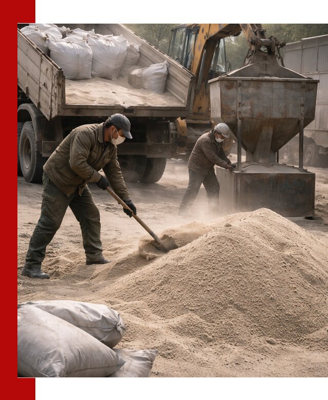 Кварцевый песок для пескоструя в Можге — доставка и качество