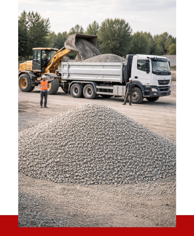 Купить мытый гравий в Можге от 3545 р, доставка ПРОНЕРУДМжг