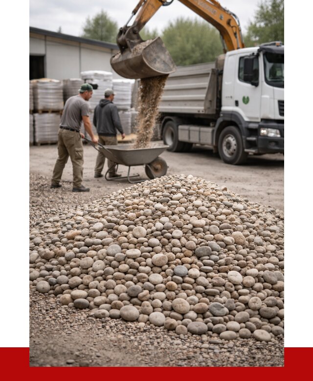 Галька декоративная в Можге от 3241 р. за куб | ПРОНЕРУДМжг