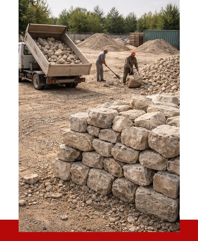 Бутовый камень известняковый в Можге от 4254 р. | ПРОНЕРУДМжг