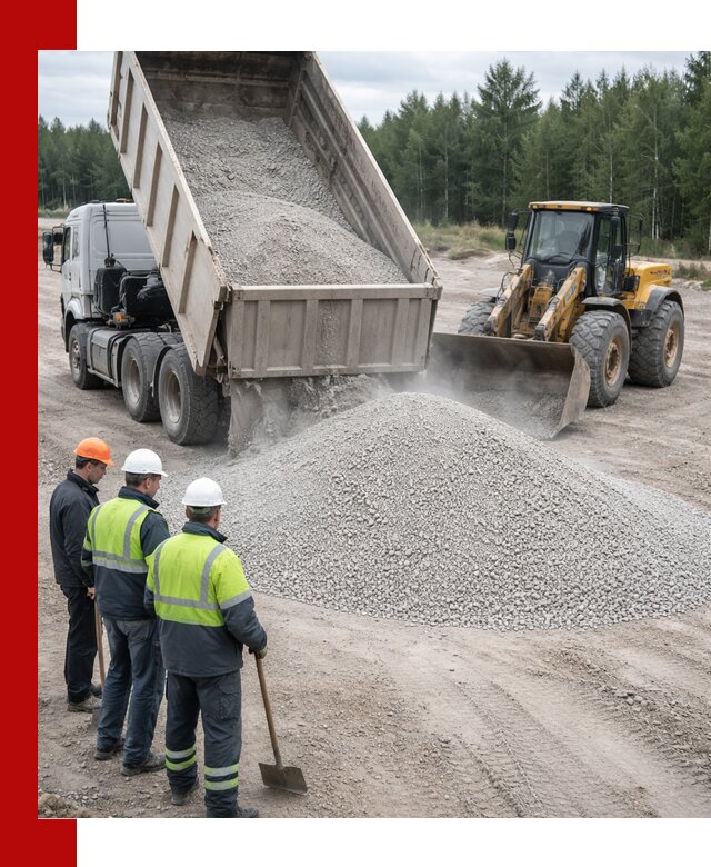 Известняковый отсев 0-5 доставка в Можге быстро и выгодно