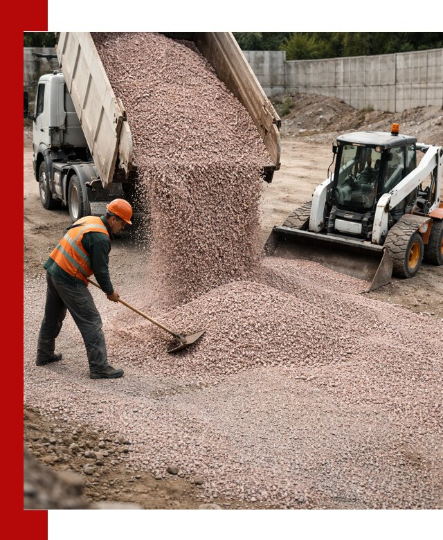 Крошка розовый гранит с доставкой в Можге от производителя