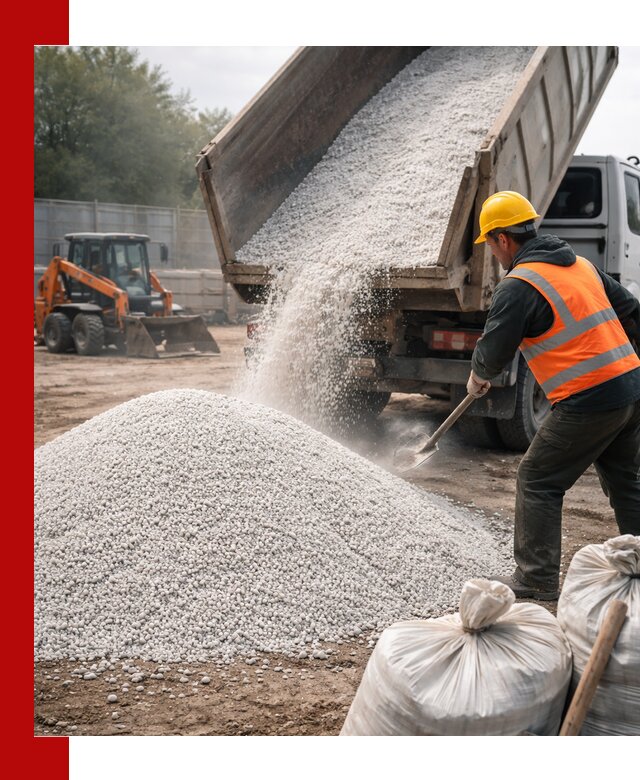 Доставка перлита вспученного в Можге оптом и в розницу