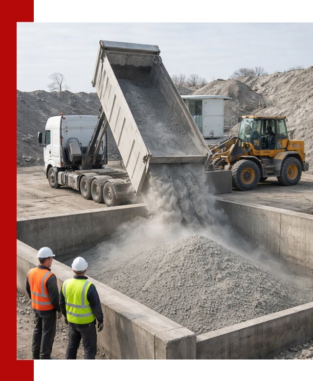 Доставка цемента навалом в Можге крупными партиями