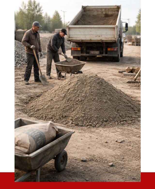 Цементно-песчаная смесь М150 в Можге от 4760 р. | ПРОНЕРУДМжг