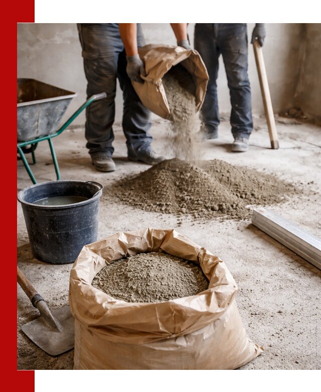 Доставка сухой смеси для стяжки в Можге