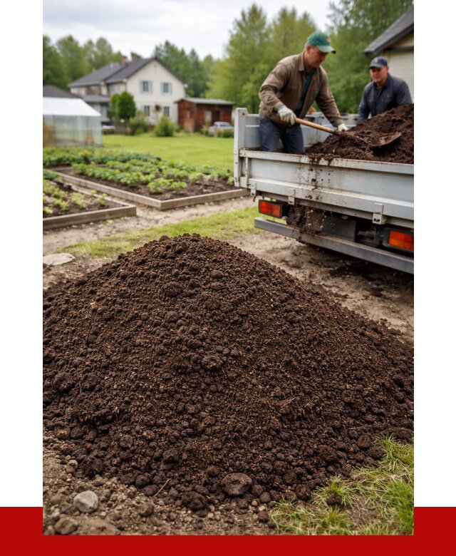 Плодородный грунт в Можге с доставкой от 4254 р. | ПРОНЕРУДМжг