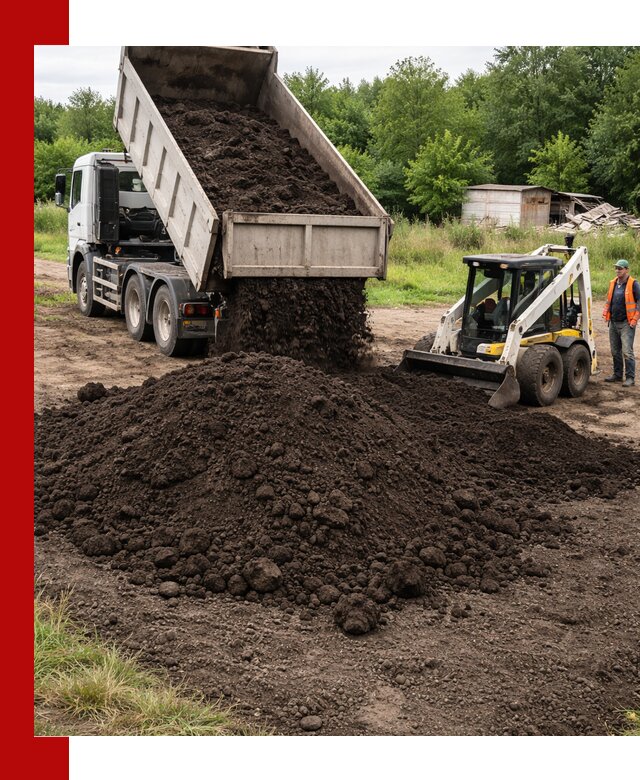 Поставка плодородной земли с доставкой самосвалом в Можге