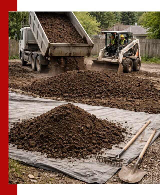 Грунт для отсыпки участка с доставкой в Можге