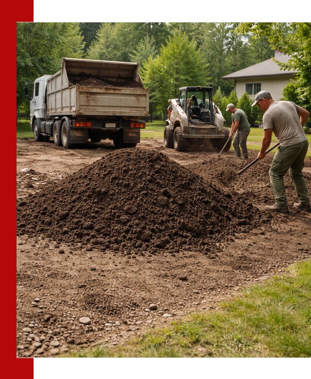 Доставка и укладка грунта для газона в Можге