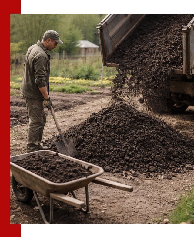 Доставка качественной земли для огорода в Можге