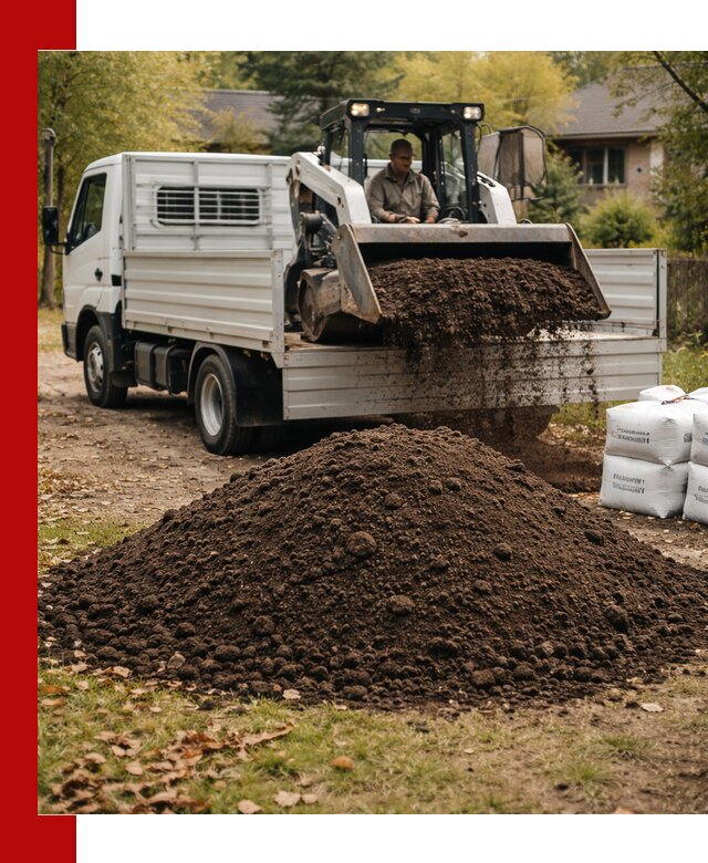 Доставка садовой земли в больших объёмах в Можге