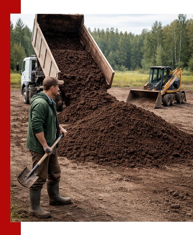 Купить верховой торф с доставкой в Можге для садоводства и растений