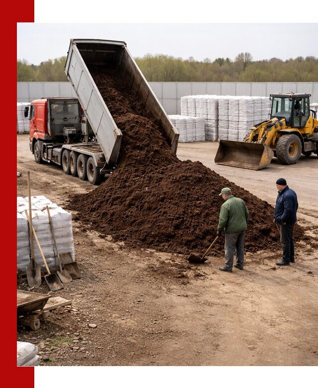 Доставка торфяных смесей оптом и в розницу в Можге