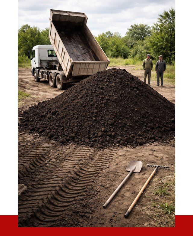 Купить чернозем навалом в Можге от 1215 р. за куб | ПРОНЕРУДМжг