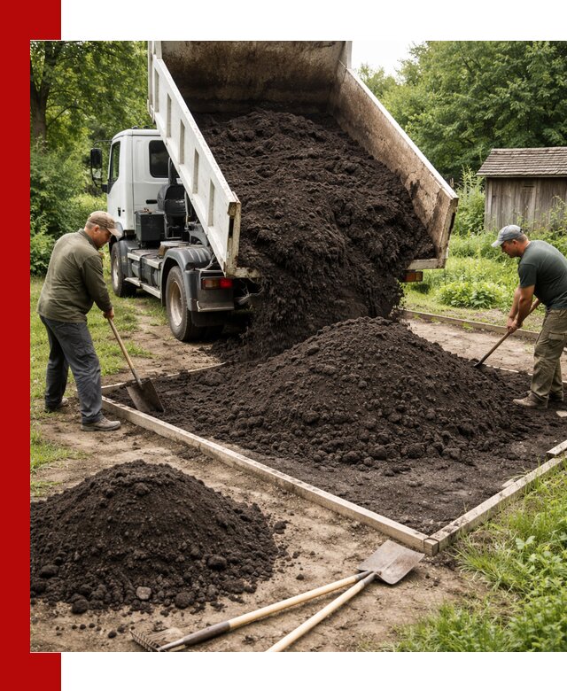 Купить чистый чернозем для огорода с доставкой в Можге