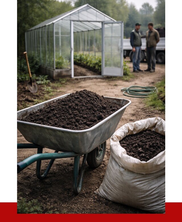 Чернозем для теплицы в Можге с доставкой от 1519 р. | ПРОНЕРУДМжг