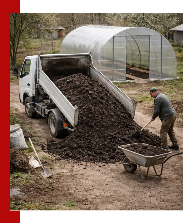 Чернозем для теплицы с доставкой в Можге