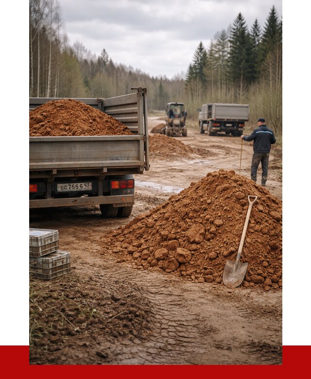 Глина и суглинки в Можге от 4558 р. за куб | ПРОНЕРУДМжг