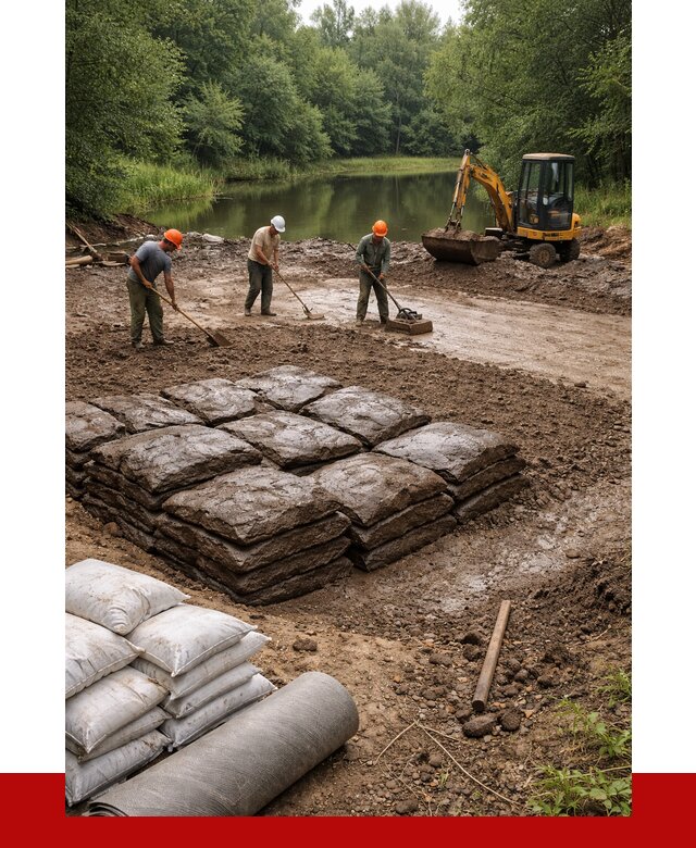 Купить глину для пруда в Можге от 4558 р. с доставкой | ПРОНЕРУДМжг