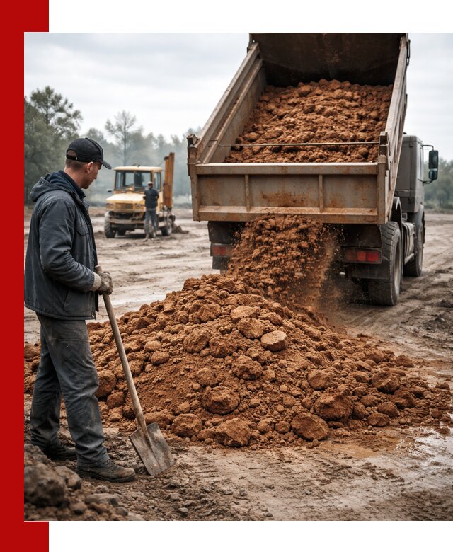 Глина для засыпки в Можге с доставкой самосвалами