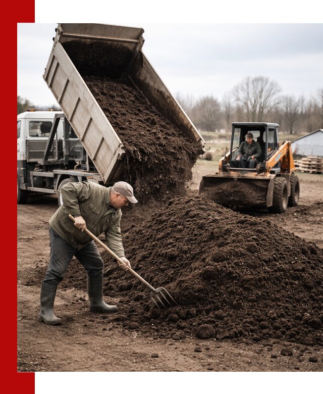 Доставка и продажа перегноя в Можге быстро и дешево