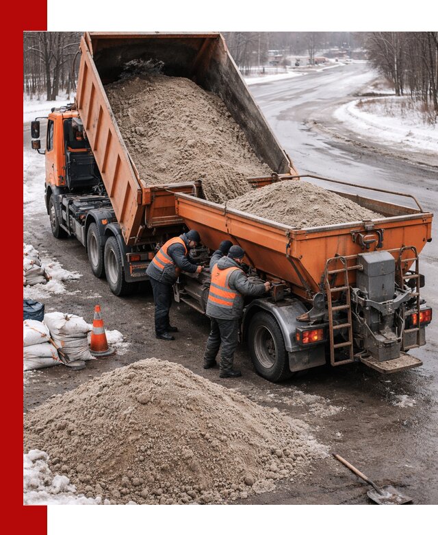 Поставка и вывоз пескосоля в Можге оптом и в розницу